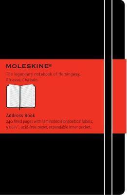 Moleskine Large Address-book Black -  