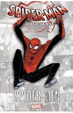 Coperta cărții Spider-man: Spider-verse - Spider-men - Brian Michael Bendis