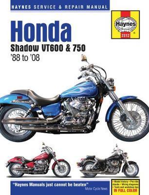 Honda Shadow VT600 & 750 USA Automotive Repair Man -  