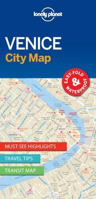 Lonely Planet Venice City Map -  
