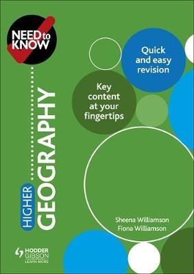 Need to Know: Higher Geography - Sheena Williamson
