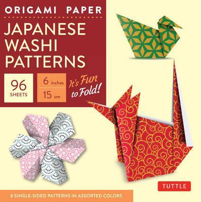 Origami Paper: Japanese Washi Patterns -  