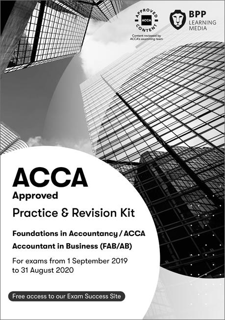 FIA Foundations of Accountant in Business FAB (ACCA F1) -  