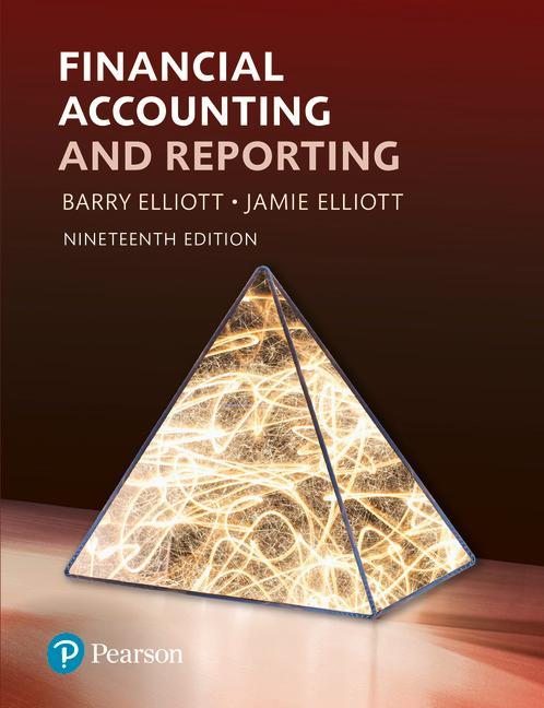 Financial Accounting and Reporting - Barry Mr Elliott