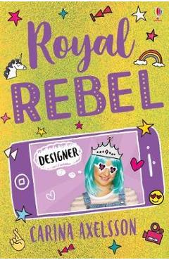Coperta cărții 'Royal Rebel: Designer - Carina Axelsson'