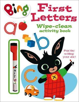 First Letters Wipe-clean activity book -  