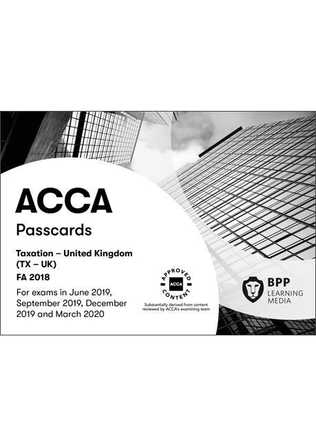 ACCA Taxation FA2018 -  