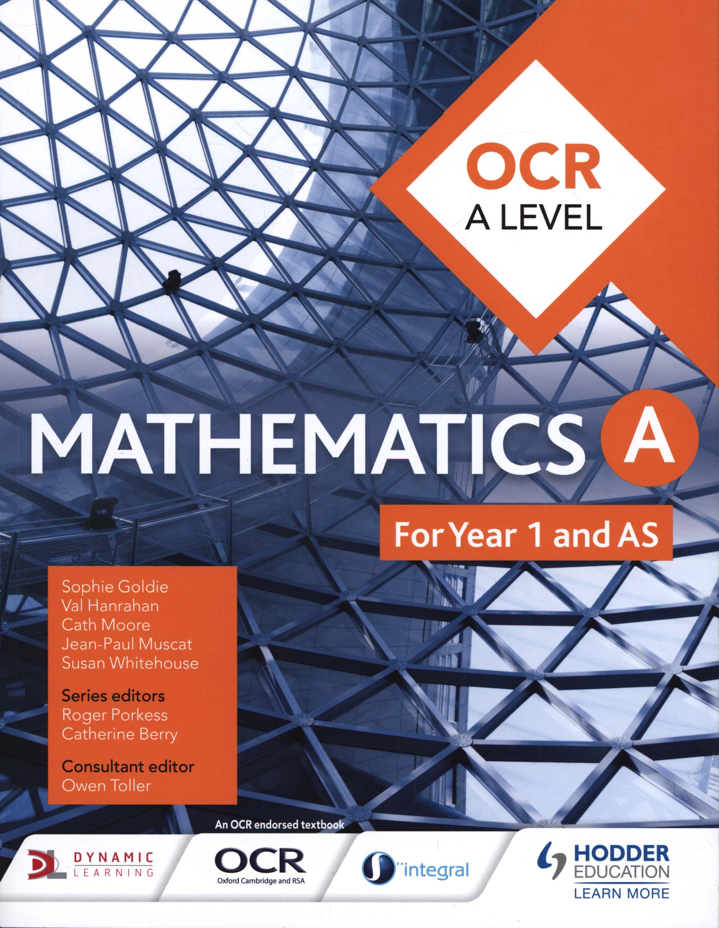 OCR A Level Mathematics Year 1 (AS) - Sophie Goldie
