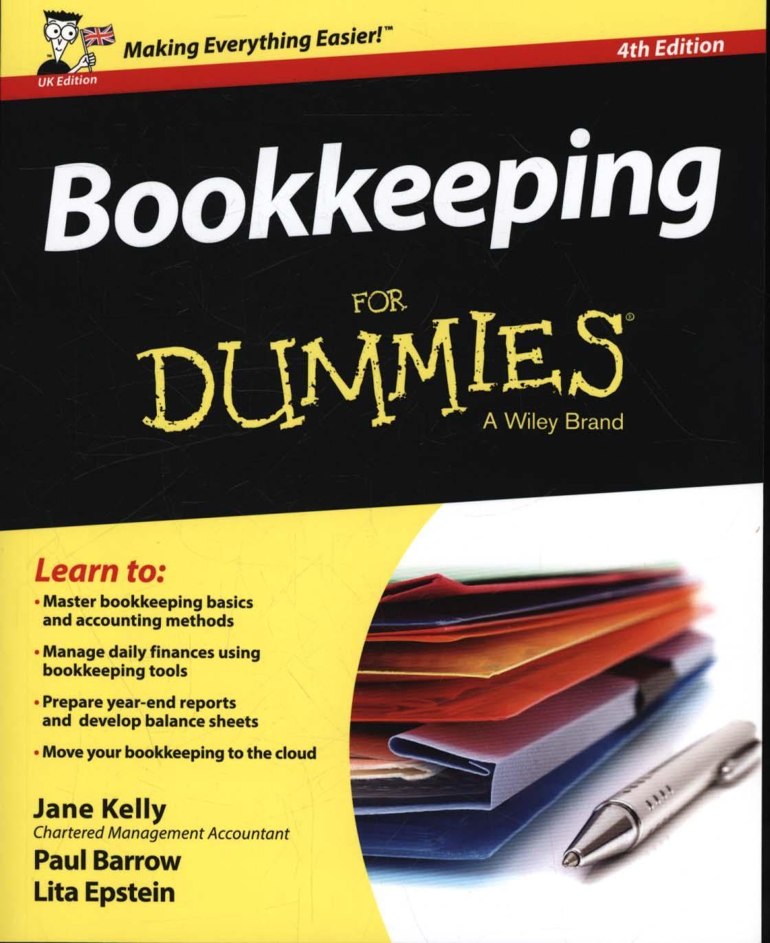 Bookkeeping For Dummies - Jane E Kelly