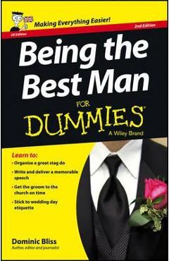 Coperta cărții 'Being the Best Man For Dummies - UK -'