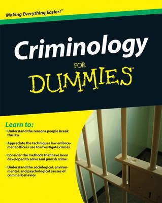 Criminology For Dummies - Steven Briggs