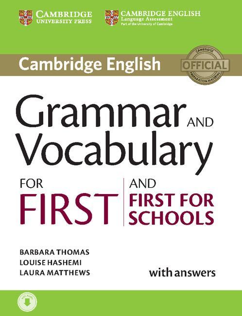 Grammar and Vocabulary for First and First for Schools Book - Barbara Thomas
