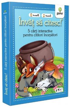 Coperta cărții 'Pachet Învăț să citesc pentru cititori începători Vol.2'