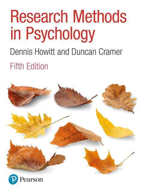 Research Methods in Psychology - Dennis Howitt