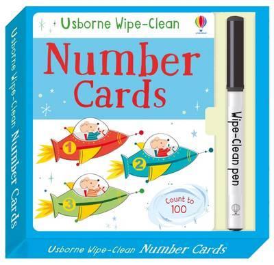 Wipe-Clean Number Cards - Felicity Brooks