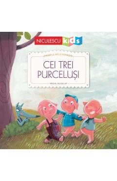 Poza produsului Cei trei purcelusi. Primele mele povesti - Fratii Grimm, Pascal Vilcollet