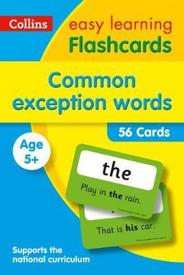 Common Exception Words Flashcards -  