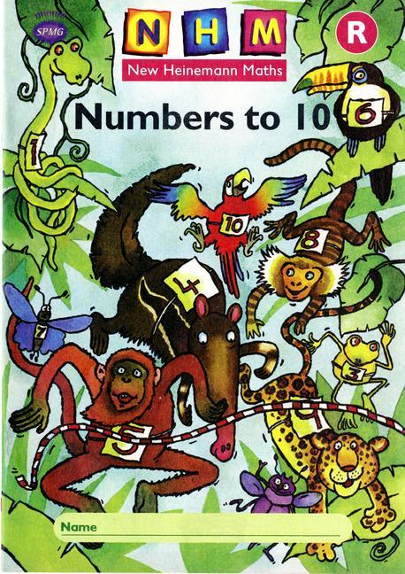 New Heinemann Maths: Reception: Numbers to 10 Activity Book -  