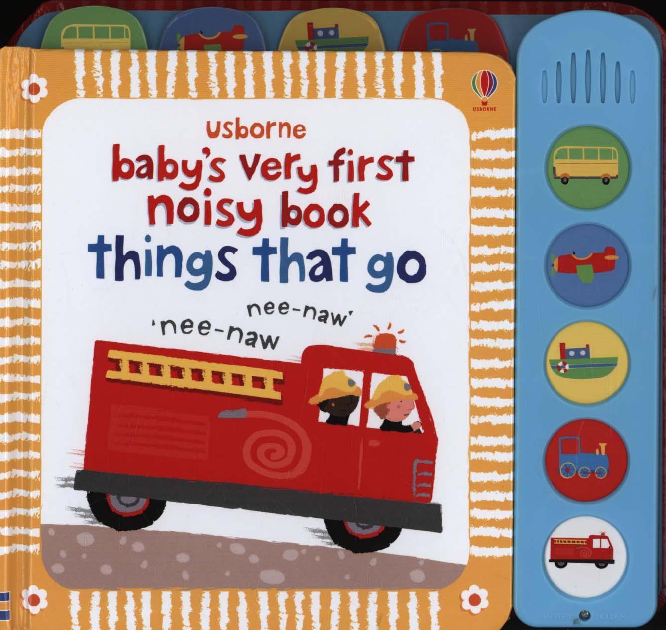 Baby's Very First Noisy Book Things that Go -  