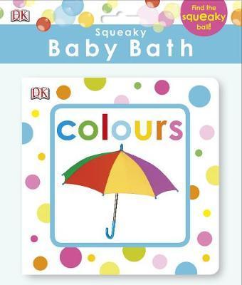 Squeaky Baby Bath Book Colours -  