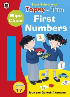 Start School with Topsy and Tim: Wipe Clean First Numbers - Jean Adamson