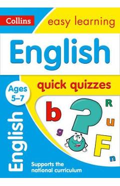 Coperta cărții 'English Quick Quizzes Ages 5-7 -'