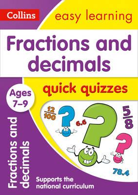 Fractions & Decimals Quick Quizzes Ages 7-9 -  