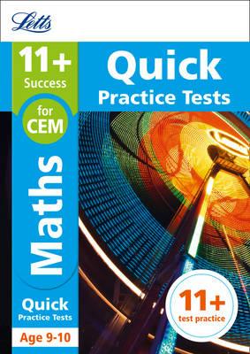 11+ Maths Quick Practice Tests Age 9-10 for the CEM Assessme -  