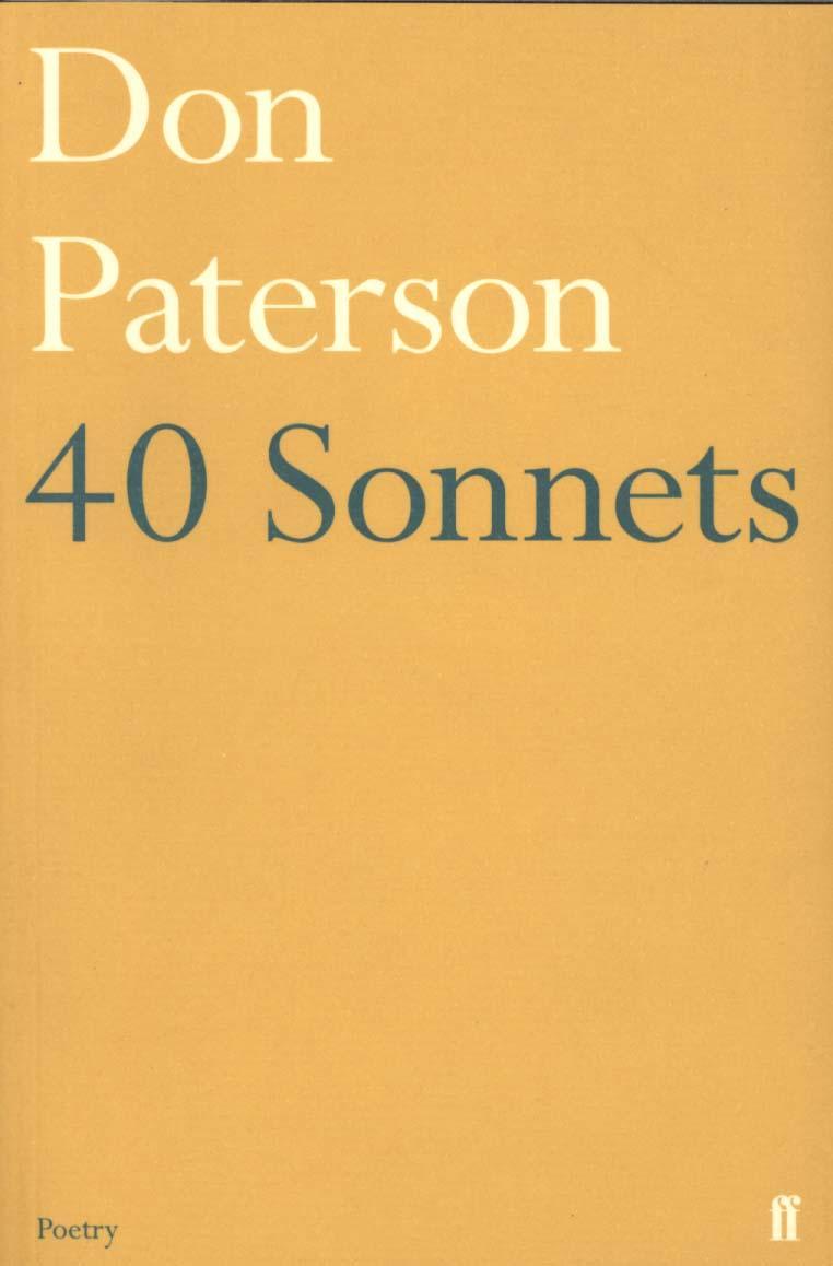 40 Sonnets - Don Paterson