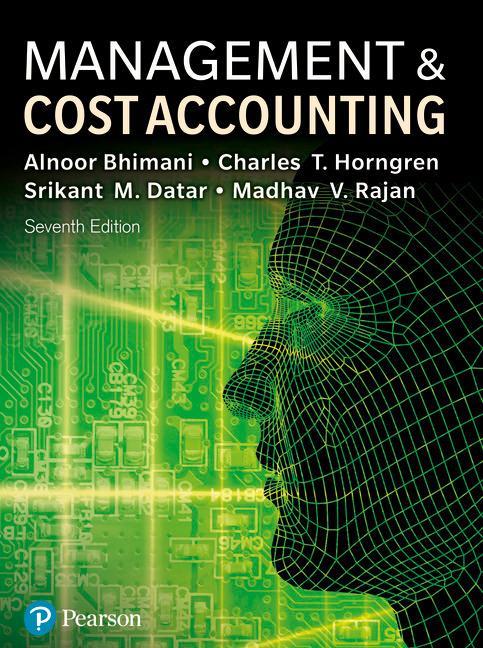 Management and Cost Accounting - Alnoor Bhimani
