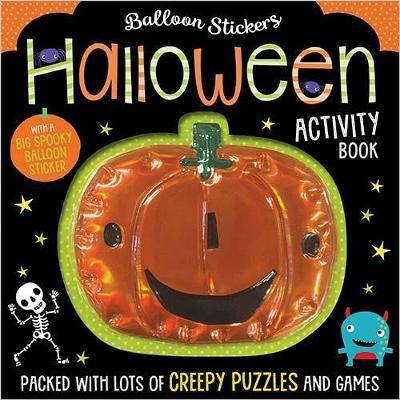 Halloween Balloon Sticker Activity Book -  