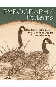 Coperta cărții 'Pyrography Patterns - Sue Walters'