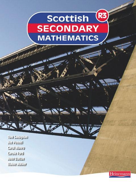 Scottish Secondary Mathematics Red 3 Student Book - Tom Sanaghan