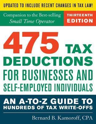 475 Tax Deductions for Businesses and Self-Employed Individu -  