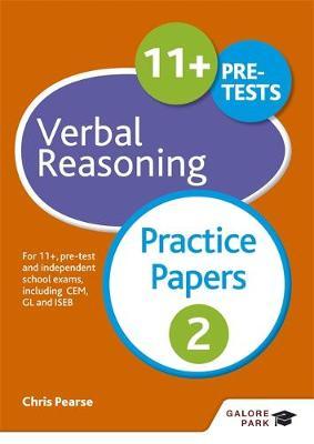 11+ Verbal Reasoning Practice Papers 2 -  