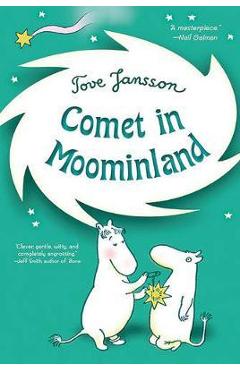 Coperta cărții 'Comet in Moominland - Tove Jansson'