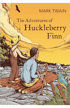 Coperta cărții Adventures of Huckleberry Finn - Mark Twain
