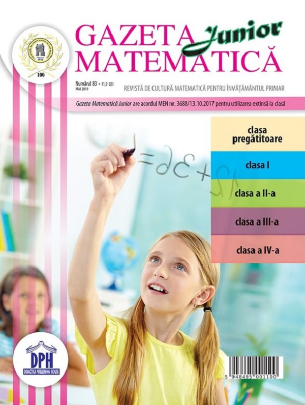 Gazeta matematica junior nr. 83 mai 2019