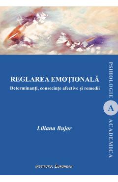 Coperta cărții Reglarea emotionala - Liliana Bujor