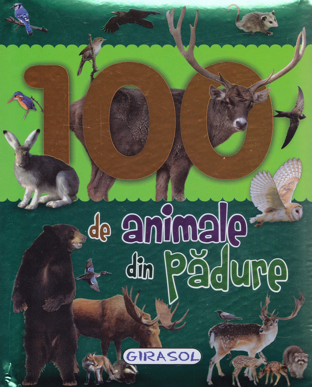 100 de animale din padure