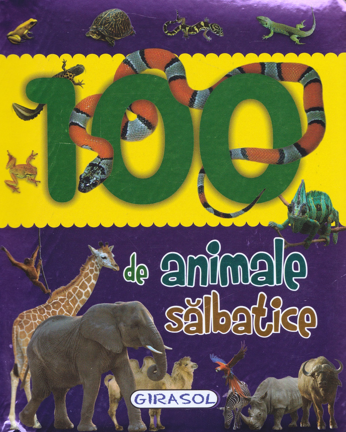 100 de animale salbatice