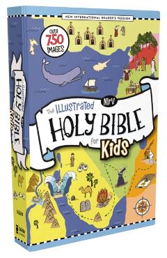 NIrV, The Illustrated Holy Bible for Kids, Hardcover, Full C -