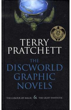 Coperta cărții Discworld Graphic Novels: The Colour of Magic and The Light - Terry Pratchett