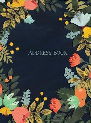 Address Book - Modern Floral Large -  