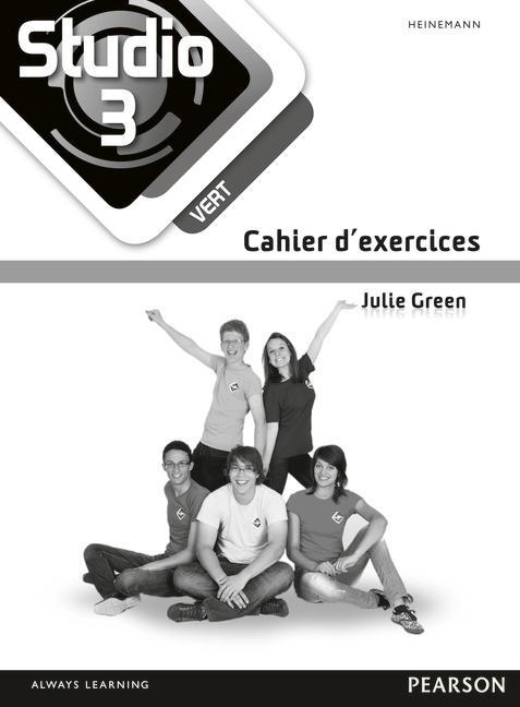 Studio 3 vert Workbook (pack of 8) (11-14 French) - Julie Green