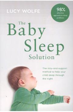 Coperta cărții 'Baby Sleep Solution - Lucy Wolfe'