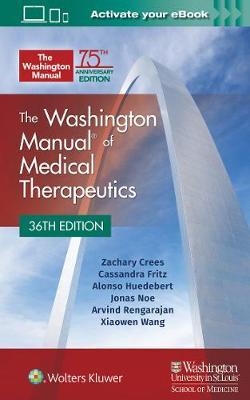 Washington Manual of Medical Therapeutics Paperback - Zachary Crees