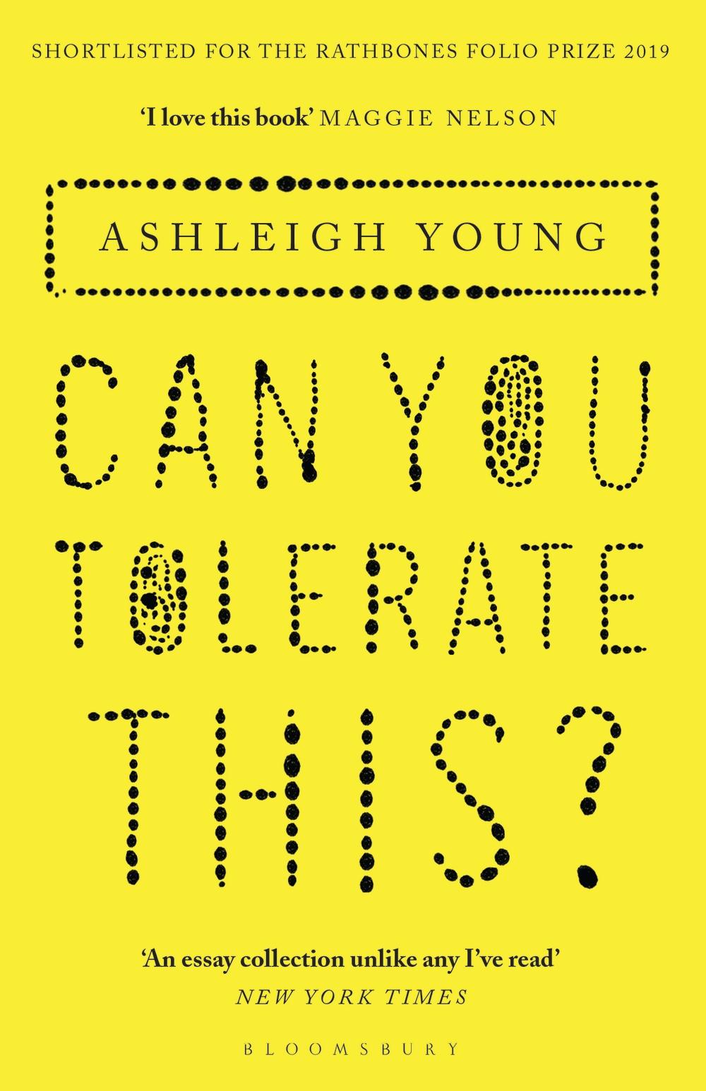 Can You Tolerate This? - Ashleigh Young
