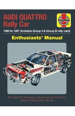 Poza produsului Audi Quattro Rally Car Manual - Nick Garton