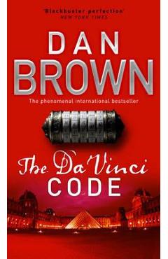 Coperta cărții 'The Da Vinci Code - Dan Brown'